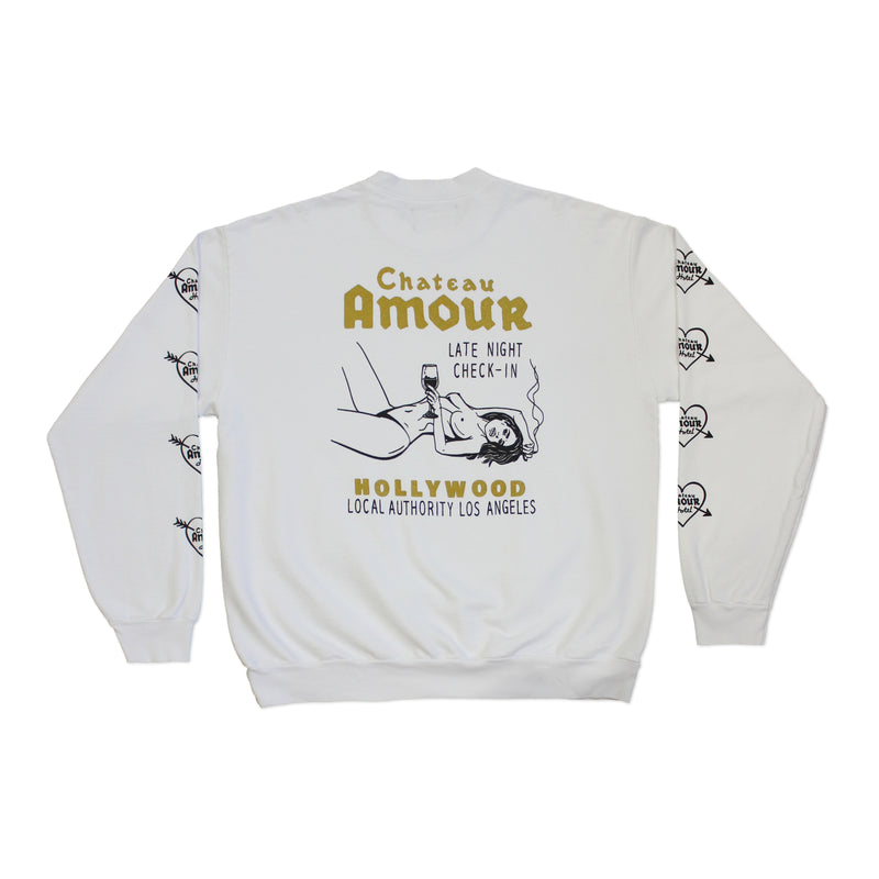 AMOUR CREW NECK FLEECE