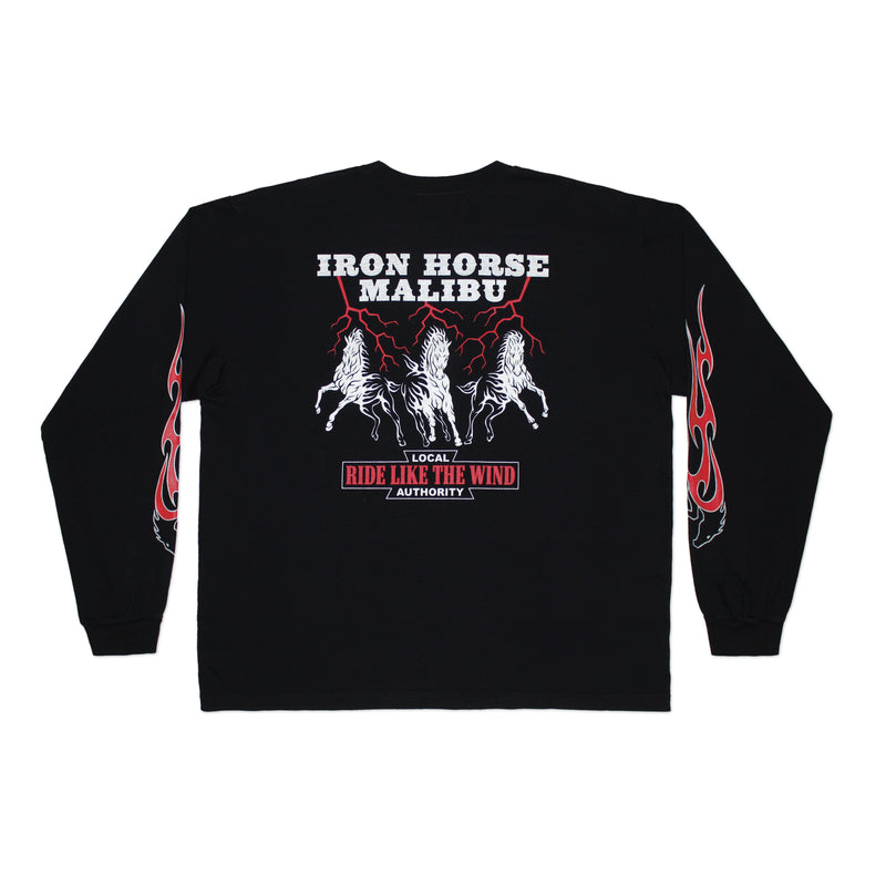 HORSE POWER LONG SLEEVE SHOP TEE