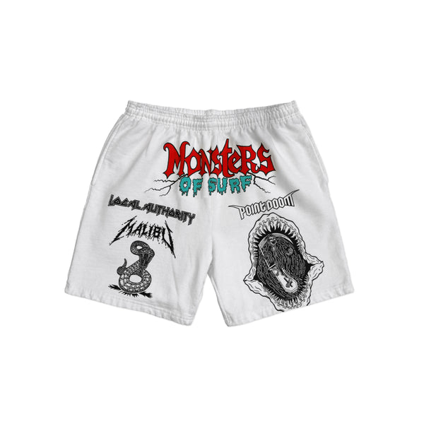 MONSTERS OF SURF FLEECE SHORT