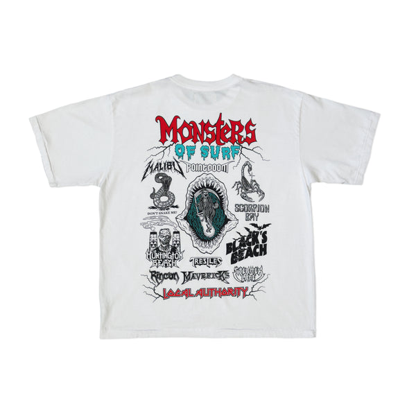 MONSTERS OF SURF SHOP TEE