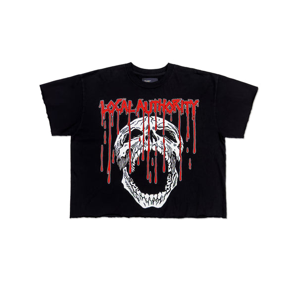 SCREAM FEST CROP TEE