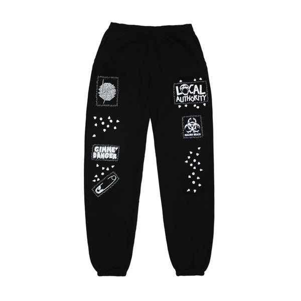 STUD SKULL O FLEECE PANT