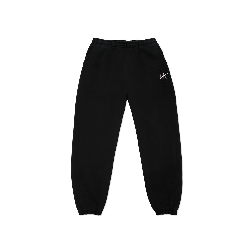 Cashmere Fleece LA Sweatpants / Black